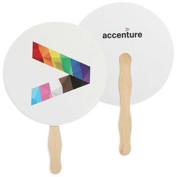 Recycled Handheld Fans - Pack of 10